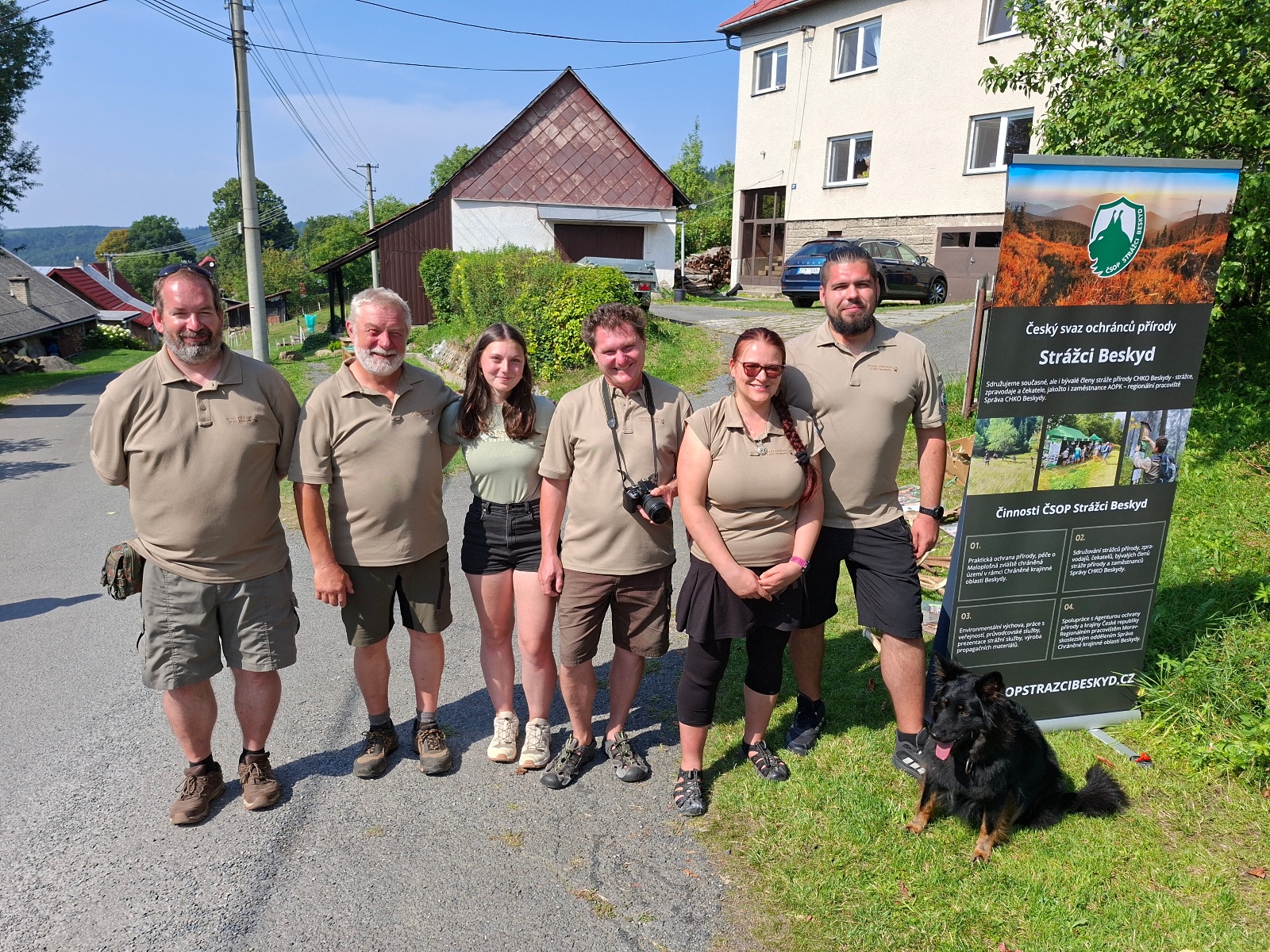 organizátoři Světového dne stráže přírody 2025 na Pulčíně